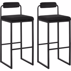 Description générale Ce tabouret de bar ergonomique est idéal pour profiter de vos repas ou de vos moments de détente. Avec u ...