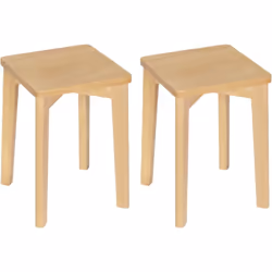 Caractéristiques exceptionnelles : -Fabriqué en bois de hêtre verni et conçu avec des pieds montés en croix. -Ce tabouret boi ...