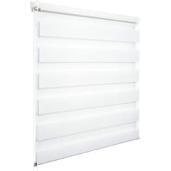 Woltu - 1 pièce Store Enrouleur. Double Fixation Rapide sans perçage. Store Isolant Thermique 90x120cm Blanc. DR5626ws03