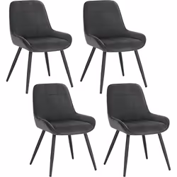 Description générale Découvrez cette chaise de salle à manger élégante et confortable, parfaite pour tous les espaces de votr ...