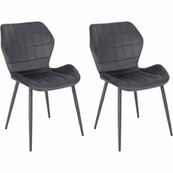 Caractéristiques exceptionnelles : -La chaise de salle à manger est recouverte de velours doux qui résiste aux déchirures. au ...