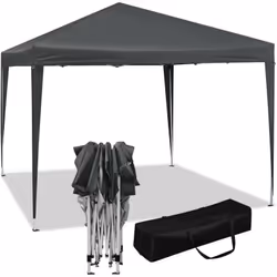 Description générale La tonnelle de jardin pliante 3x3 m est idéale pour offrir un espace d'ombrage confortable pour 6 à 10 p ...