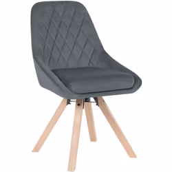 Caractéristiques exceptionnelles : -Cette chaise de salle à manger peut pivoter à 360°. ce qui est pratique pour votre vie qu ...