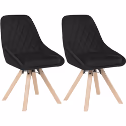 Caractéristiques exceptionnelles : -Cette chaise de salle à manger peut pivoter à 360°. ce qui est pratique pour votre vie qu ...