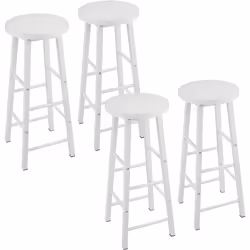 -- Tabourets de bar WOLTU TABOURET DE BAR ROBUSTE ET DURABLE : Doté d'un siège en MDF de qualité E1 et d'une structure en mét ...