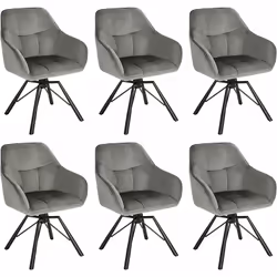 Description générale Découvrez cette chaise pivotante élégante et confortable, parfaite pour votre cuisine, salon ou espace d ...