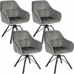 Description générale La chaise pivotante BH365dgr est conçue pour offrir confort et praticité. Son design sans roulettes assu ...