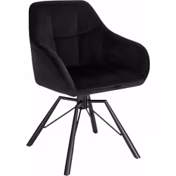 Description générale La chaise pivotante est conçue pour offrir confort et praticité. Avec sa capacité de charge de 120 kg, e ...