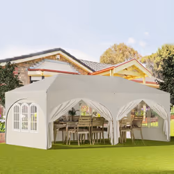 Description générale Le pavillon de jardin pliant WOLTU est conçu pour offrir une protection solaire et une résistance à la p ...