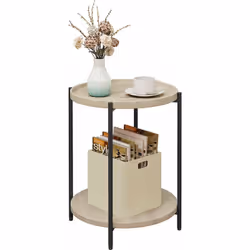 Description générale La table basse de salon WOLTU est un meuble léger, polyvalent et moderne, idéal pour votre espace de vie ...