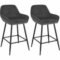 Caractéristiques exceptionnelles : -Fabriqué en velours doux. tabourets de bar est confortable au toucher et agréable à regar ...
