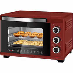 Description générale Le mini-four de 21L avec éléments chauffants supérieur et inférieur permet une cuisson homogène de vos p ...