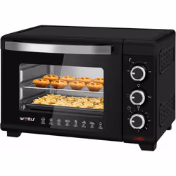 Description générale Ce mini-four est équipé d'éléments chauffants supérieurs et inférieurs pour une cuisson homogène. Il dis ...