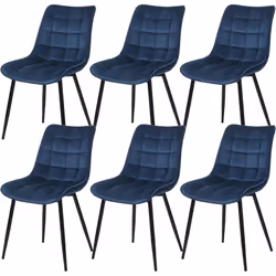 Information sur le produit : -Avec un dossier courbé et un siège rembourré en éponge. cette chaise à manger moderne est ergon ...
