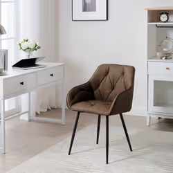 - Tapissée de similicuir durable et vintage. rembourrée de mousse souple et résiliente. - La chaise de salle à manger vous of ...