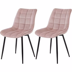 Information sur le produit : -Avec un dossier courbé et un siège rembourré en éponge. cette chaise à manger moderne est ergon ...