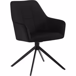 - La chaise de salle à manger pivotante est dotée d'une plaque pivotante sous l'assise.Elle vous permet de vous tourner dans  ...