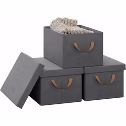 - Ce lot de 3 caisses rangement. capacité de 20L pour chacun. permet de rangervêtements. jouets. etc. - Ce qui est idéal pour ...