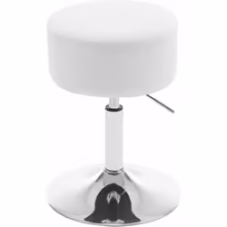 Pivotement à 360° : Grâce au vérin à gaz de haute qualité. l'assise du tabouret de bar bas peut pivoter à 360°. ce qui facili ...