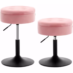 Hauteur réglable : Le siège est réglable entre 49.5-65cm à l'aide du levier sous le siège pour s'adapter aux tables. aux comp ...