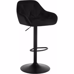 Réglable en hauteur: Le levier sous le siège permet de régler la hauteur de l'assise entre 62.5 cm et 84 cm afin de s'adapter ...