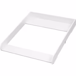Le plan à langer est fabriqué en MDF E1 avec un vernis UV. Il est ainsi robuste, durable, inodore, hydrofuge et facile d'entr ...