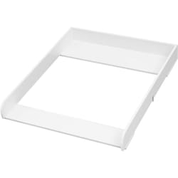 Woltu - Plan à Langer, 70x80 cm, Plan à Langer pour Commode (Profondeur : 47, 5-50 cm), Plateau à Langer Amovible, Blanc