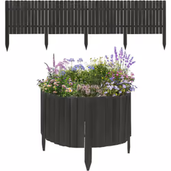 La bordure en bois est naturelle, élégante et idéale pour tout style de jardin. Que vous préfériez un style rustique, classiq ...