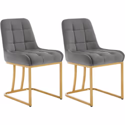 La chaise rembourréeest moderne et élégante. Elle peut s'adapter à tous les intérieurs pour être utilisée comme chaise de sal ...