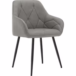 Le design ergonomique rend la chaise de bar avec dossier et accoudoirs confortable pour vous offrir un confort optimal en pos ...