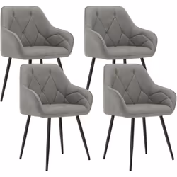 Le design ergonomique rend la chaise de bar avec dossier et accoudoirs confortable pour vous offrir un confort optimal en pos ...