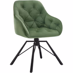 Le fauteuil pivotant peut être utilisé comme chaise de chambre, chaise de salle à manger, chaise de salon, chaise de maquilla ...