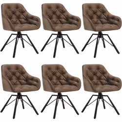 Le fauteuil pivotant peut être utilisé comme chaise de chambre, chaise de salle à manger, chaise de salon, chaise de maquilla ...