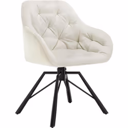 Le fauteuil pivotant peut être utilisé comme chaise de chambre, chaise de salle à manger, chaise de salon, chaise de maquilla ...