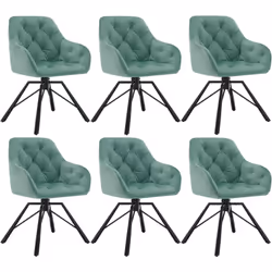 Le fauteuil pivotant peut être utilisé comme chaise de chambre, chaise de salle à manger, chaise de salon, chaise de maquilla ...