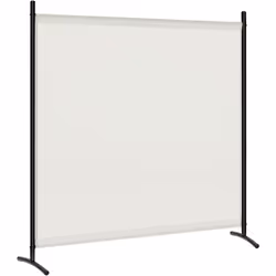 Le tissu du brise-vue est facile à retirer et à nettoyer et peut être rangé lorsqu'il n'est pas utilisé. Ce séparateur de piè ...