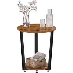 Les tablettes en bois artificiel E1 dotées de placage sont lisses et hydrofuges. Le cadre en métal laqué est robuste, durable ...