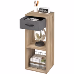 La mini bibliothèque est fabriquée en bois d'ingénierie de qualité E1 et finie avec un placage en mélamine. Grâce à sa struct ...