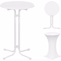 Le plateau de la table est fabriqué en panneaux de particules épais de classe E1. Les pieds de la table sont fabriqués en tub ...