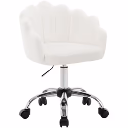 - Avec un dossier en forme de pétale, la courbe gracieuse et la couleur douce, le fauteuil pivotant ressemble à une fleur pou ...