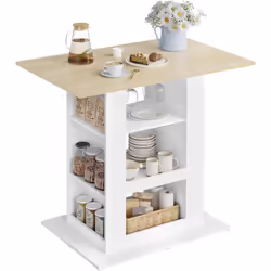 - En bois d'ingénierie E1 avec placage mélaminé, la table bar haute est solide, résistante aux rayures, à l'usure, hydrofuge ...