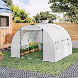 À propos de cet article - GRAND ESPACE: La serre mesure 300x300x200 cm (LxPxH). Vous allez profiter d’une superficie de 9 ㎡ p ...