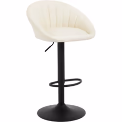 - L'assise est rembourrée de l'éponge haute densité et recouverte de PU vintage, résistant aux rayures et facile à nettoyer. ...