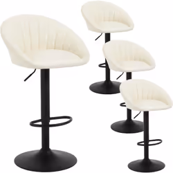 - L'assise est rembourrée de l'éponge haute densité et recouverte de PU vintage, résistant aux rayures et facile à nettoyer. ...