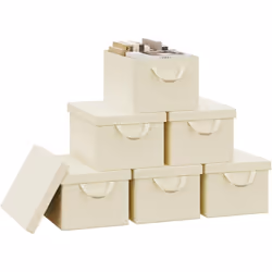 - Le tissu en polyester cationique et la doublure en polyester rendent le panier rangement respirant, résistant aux déchirure ...