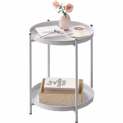 - Cette table d'appoint peut être utilisée comme table basse, bout de canapé, table de salon, la chambre à coucher, le bureau ...