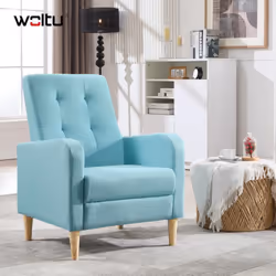 - La housse en lin du fauteuil est respirante et résistante à la déchirure. Et son rembourrage intérieur en mousse épaisse es ...