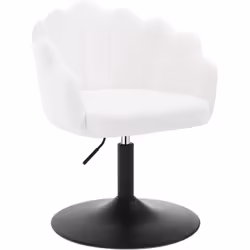 - Le fauteuil pivotant est revêtu d'un tissu bouclé de haute qualité, doux, confortable, respirant et respectueux de la peau, ...