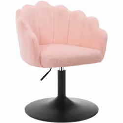 - Le fauteuil pivotant est revêtu d'un tissu bouclé de haute qualité, doux, confortable, respirant et respectueux de la peau, ...