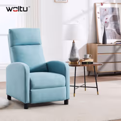 - ERGONOMIE : Selon le principe de l'ergonomie, l'appui-tête, le dossier, les accoudoirs et le repose-pieds du fauteuil chamb ...